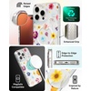 image:imageZAGG Milan Snap iPhone 151413 Case  Drop Protection 13ft4m Durable Graphene Phone Case AntiYellowing amp ScratchResistant Wireless Charging MagSafe Case Leaf GreenPressed Floral
