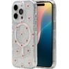 image:imageZAGG Milan Snap iPhone 151413 Case  Drop Protection 13ft4m Durable Graphene Phone Case AntiYellowing amp ScratchResistant Wireless Charging MagSafe Case Leaf GreenPink Daisies
