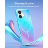 image:imageZAGG Milan Snap iPhone 151413 Case  Drop Protection 13ft4m Durable Graphene ScratchResistant Wireless Charging MagSafe Case IridescentDeep Aurora