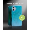 image:imageZAGG Milan Snap iPhone 151413 Case  Drop Protection 13ft4m Durable Graphene ScratchResistant Wireless Charging MagSafe Case IridescentDeep Aurora