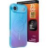 image:imageZAGG Milan Snap iPhone 151413 Case  Drop Protection 13ft4m Durable Graphene ScratchResistant Wireless Charging MagSafe Case IridescentDeep Aurora
