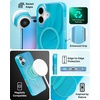 image:imageZAGG Milan Snap iPhone 151413 Case  Drop Protection 13ft4m Durable Graphene ScratchResistant Wireless Charging MagSafe Case IridescentDeep Aurora