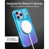 image:imageZAGG Milan Snap iPhone 151413 Case  Drop Protection 13ft4m Durable Graphene ScratchResistant Wireless Charging MagSafe Case IridescentDeep Aurora