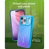 image:imageZAGG Milan Snap iPhone 151413 Case  Drop Protection 13ft4m Durable Graphene ScratchResistant Wireless Charging MagSafe Case IridescentDeep Aurora