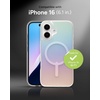 image:imageZAGG Milan Snap iPhone 151413 Case  Drop Protection 13ft4m Durable Graphene ScratchResistant Wireless Charging MagSafe Case IridescentIridescent
