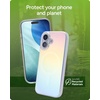 image:imageZAGG Milan Snap iPhone 151413 Case  Drop Protection 13ft4m Durable Graphene ScratchResistant Wireless Charging MagSafe Case IridescentIridescent