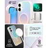 image:imageZAGG Milan Snap iPhone 151413 Case  Drop Protection 13ft4m Durable Graphene ScratchResistant Wireless Charging MagSafe Case IridescentIridescent