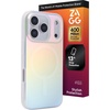image:imageZAGG Milan Snap iPhone 151413 Case  Drop Protection 13ft4m Durable Graphene ScratchResistant Wireless Charging MagSafe Case IridescentIridescent