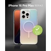 image:imageZAGG Milan Snap iPhone 151413 Case  Drop Protection 13ft4m Durable Graphene ScratchResistant Wireless Charging MagSafe Case IridescentIridescent
