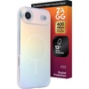 image:imageZAGG Milan Snap iPhone 151413 Case  Drop Protection 13ft4m Durable Graphene ScratchResistant Wireless Charging MagSafe Case IridescentIridescent