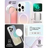 image:imageZAGG Milan Snap iPhone 151413 Case  Drop Protection 13ft4m Durable Graphene ScratchResistant Wireless Charging MagSafe Case IridescentIridescent