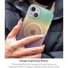 image:imageZAGG Milan Snap iPhone 151413 Case  Drop Protection 13ft4m Durable Graphene ScratchResistant Wireless Charging MagSafe Case IridescentIridescent
