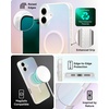 image:imageZAGG Milan Snap iPhone 151413 Case  Drop Protection 13ft4m Durable Graphene ScratchResistant Wireless Charging MagSafe Case IridescentIridescent
