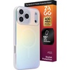 image:imageZAGG Milan Snap iPhone 151413 Case  Drop Protection 13ft4m Durable Graphene ScratchResistant Wireless Charging MagSafe Case IridescentIridescent