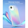 image:imageZAGG Milan Snap iPhone 151413 Case  Drop Protection 13ft4m Durable Graphene ScratchResistant Wireless Charging MagSafe Case IridescentIridescent
