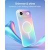 image:imageZAGG Milan Snap iPhone 151413 Case  Drop Protection 13ft4m Durable Graphene ScratchResistant Wireless Charging MagSafe Case IridescentIridescent