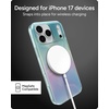 image:imageZAGG Milan Snap iPhone 151413 Case  Drop Protection 13ft4m Durable Graphene ScratchResistant Wireless Charging MagSafe Case IridescentIridescent Bubble