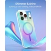 image:imageZAGG Milan Snap iPhone 151413 Case  Drop Protection 13ft4m Durable Graphene ScratchResistant Wireless Charging MagSafe Case IridescentIridescent Bubble