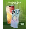 image:imageZAGG Milan Snap iPhone 151413 Case  Drop Protection 13ft4m Durable Graphene ScratchResistant Wireless Charging MagSafe Case IridescentIridescent Bubble