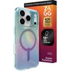 image:imageZAGG Milan Snap iPhone 151413 Case  Drop Protection 13ft4m Durable Graphene ScratchResistant Wireless Charging MagSafe Case IridescentIridescent Bubble