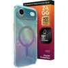 image:imageZAGG Milan Snap iPhone 151413 Case  Drop Protection 13ft4m Durable Graphene ScratchResistant Wireless Charging MagSafe Case IridescentIridescent Bubble