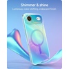 image:imageZAGG Milan Snap iPhone 151413 Case  Drop Protection 13ft4m Durable Graphene ScratchResistant Wireless Charging MagSafe Case IridescentIridescent Bubble