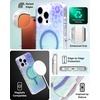 image:imageZAGG Milan Snap iPhone 151413 Case  Drop Protection 13ft4m Durable Graphene ScratchResistant Wireless Charging MagSafe Case IridescentLeopard Iridescent