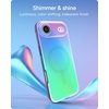image:imageZAGG Milan Snap iPhone 151413 Case  Drop Protection 13ft4m Durable Graphene ScratchResistant Wireless Charging MagSafe Case IridescentRaven Feather