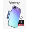 image:imageZAGG Milan Snap iPhone 151413 Case  Drop Protection 13ft4m Durable Graphene ScratchResistant Wireless Charging MagSafe Case IridescentRaven Feather