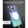 image:imageZAGG Milan Snap iPhone 151413 Case  Drop Protection 13ft4m Durable Graphene ScratchResistant Wireless Charging MagSafe Case IridescentRaven Feather