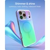 image:imageZAGG Milan Snap iPhone 151413 Case  Drop Protection 13ft4m Durable Graphene ScratchResistant Wireless Charging MagSafe Case IridescentRaven Feather