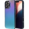 image:imageZAGG Milan Snap iPhone 151413 Case  Drop Protection 13ft4m Durable Graphene ScratchResistant Wireless Charging MagSafe Case IridescentRaven Feather Green