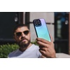 image:imageZAGG Milan Snap iPhone 151413 Case  Drop Protection 13ft4m Durable Graphene ScratchResistant Wireless Charging MagSafe Case IridescentRaven Feather Green