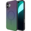 image:imageZAGG Milan Snap iPhone 151413 Case  Drop Protection 13ft4m Durable Graphene ScratchResistant Wireless Charging MagSafe Case IridescentRaven Feather Green