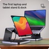 image:imageZAGG Pro Dock  9Port Laptop Stand and Docking Station with Satellite Hub Integrated USBC Cable 150W Power Supply and SD Card Reader  Compatible with Most Laptops and Tablets