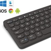 image:imageZAGG Pro Keyboard 15  MidSize Wireless Charging Desktop Keyboard  MultiDevice Pairing  Compatible with Windows macOS iOS Android ChromeOS  Ergonomic Design for Efficient Comfortable TypingBluetooth