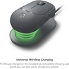 image:imageZAGG Pro Mouse for Tablets and Laptops Includes Wireless Qi Charging Pad amp 6ft USBC to C Cable  Multi Device Bluetooth Universal Compatibility