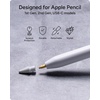 image:imageZAGG Replacement Tips for Apple Pencil 1st Gen 2nd Gen amp USBC  Pack of 4 Smooth Writing Perfect Friction BlackWhite
