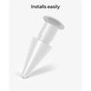 image:imageZAGG Replacement Tips for Apple Pencil 1st Gen 2nd Gen amp USBC  Pack of 4 Smooth Writing Perfect Friction BlackWhite
