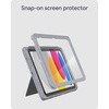 image:imageZAGG Rugged Book Connect iPad 11 A16  109 Gen 10 Case  Keyboard Case with Screen Protector 66ft Drop Protection Medical Grade USBC Direct Connect WaterResistant Asset Tag WindowRugged Book Connect