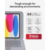 image:imageZAGG Rugged Book Connect iPad 11 A16  109 Gen 10 Case  Keyboard Case with Screen Protector 66ft Drop Protection Medical Grade USBC Direct Connect WaterResistant Asset Tag WindowRugged Book Connect