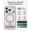 image:imageZAGG Santa Cruz Snap iPhone 151413 Case  MagSafe Phone Case Drop Protection 13ft4m Durable Graphene AntiYellowing and ScratchResistant Phone Case OrangeTitanium