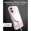 image:imageZAGG Santa Cruz Snap iPhone 151413 Case  MagSafe Phone Case Drop Protection 13ft4m Durable Graphene AntiYellowing and ScratchResistant Phone Case OrangePink Sorbet