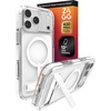 image:imageZAGG Santa Cruz Snap iPhone 151413 Case  MagSafe Phone Case Drop Protection 13ft4m Durable Graphene AntiYellowing and ScratchResistant Phone Case OrangeWhite
