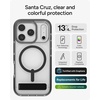 image:imageZAGG Santa Cruz Snap iPhone 151413 Case  MagSafe Phone Case Drop Protection 13ft4m Durable Graphene AntiYellowing and ScratchResistant Phone Case OrangeBlack