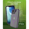 image:imageZAGG Santa Cruz Snap iPhone 151413 Case  MagSafe Phone Case Drop Protection 13ft4m Durable Graphene AntiYellowing and ScratchResistant Phone Case OrangeHyacinth Purple