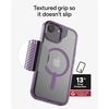 image:imageZAGG Santa Cruz Snap iPhone 151413 Case  MagSafe Phone Case Drop Protection 13ft4m Durable Graphene AntiYellowing and ScratchResistant Phone Case OrangeHyacinth Purple