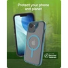 image:imageZAGG Santa Cruz Snap iPhone 151413 Case  MagSafe Phone Case Drop Protection 13ft4m Durable Graphene AntiYellowing and ScratchResistant Phone Case OrangeRetro Blue