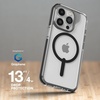 image:imageZAGG Santa Cruz Snap iPhone 151413 Case  MagSafe Phone Case Drop Protection 13ft4m Durable Graphene AntiYellowing and ScratchResistant Phone Case OrangeBlue