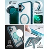 image:imageZAGG Santa Cruz Snap iPhone 151413 Case  MagSafe Phone Case Drop Protection 13ft4m Durable Graphene AntiYellowing and ScratchResistant Phone Case OrangeBlue